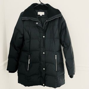 Micheal Kors Puffer Coat - Black - Size Small
